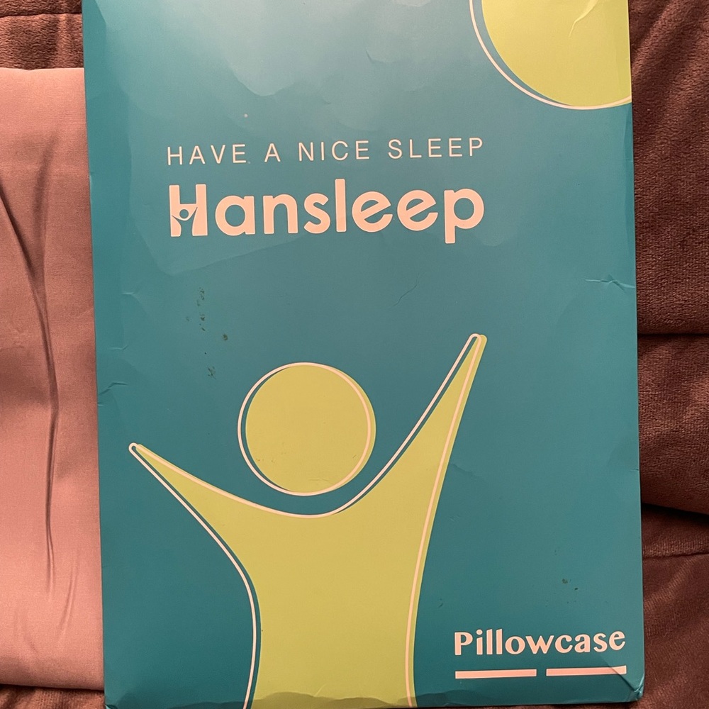 Hansleep Bamboo pillowcases cooling silky soft set of two queen gray